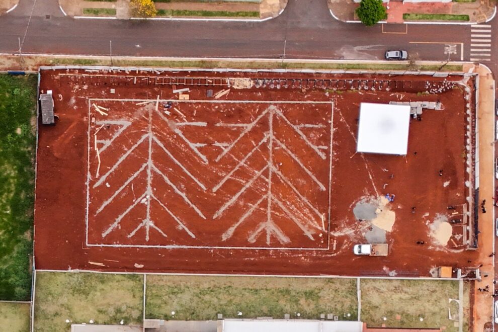 Obras de espaço esportivo começam no Santa Felicidade, em Maringá