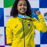 Parapan-Pacífico: nadadora Alessandra quebra recorde mundial