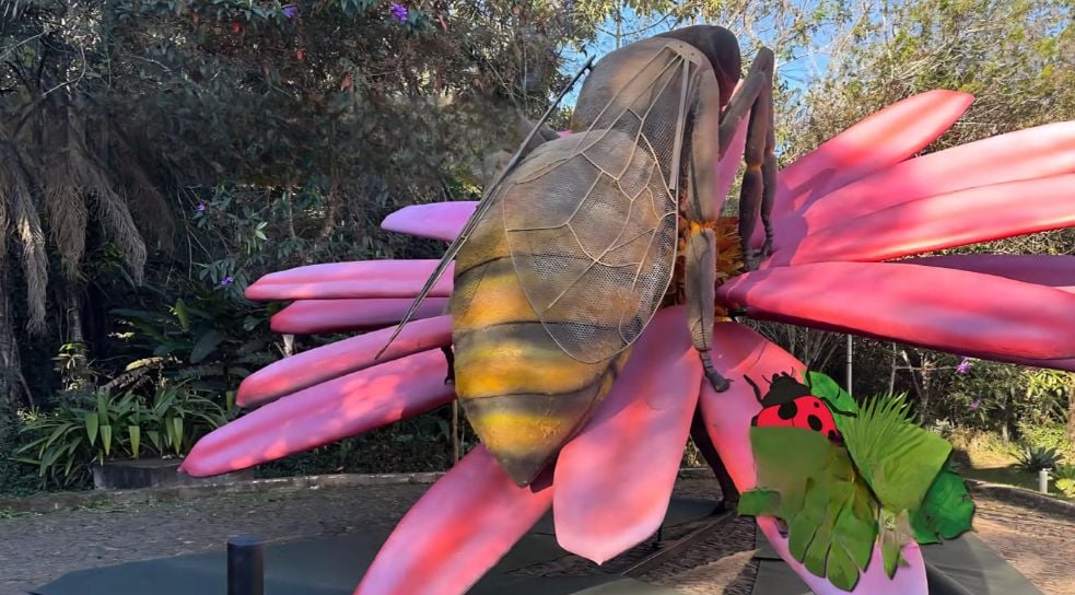 Parque do Ingá recebe a exposição ‘Primavera Encantada: Natureza Gigante’ a partir de 25 de setembro