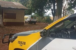 Polícia Militar prende, na zona rural de Mandaguaçu, dois homens suspeitos de furtar veículo em Maringá
