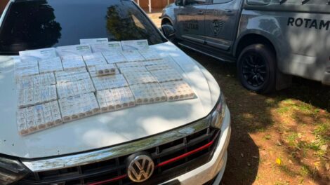 Polícia Rodoviária apreende medicamentos contrabandeados na região