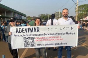 Postos destinam R$ 0,10 por litro à Associação das Pessoas com Deficiência Visual de Maringá