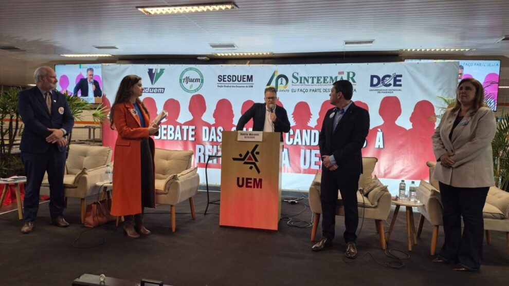 Prolongamento da Avenida Herval é debatido por candidatos à reitoria da UEM