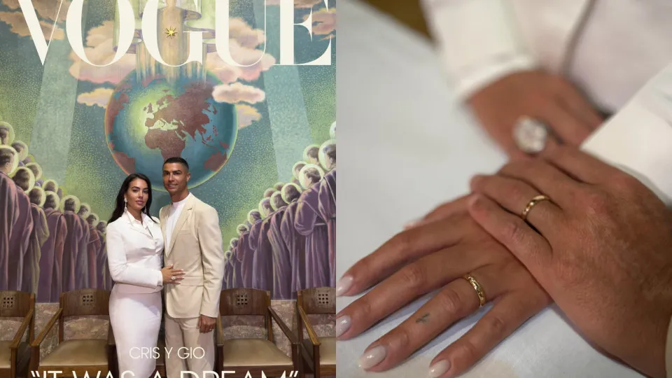 Vídeo mostra casamento íntimo de Cristiano Ronaldo e Georgina em Portugal