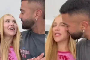 Virginia apaga vídeo em que amigo tenta beijá-la