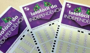 Apostadores têm até as 18h desta terça-feira para concorrer ao sorteio da Lotofácil da Independência