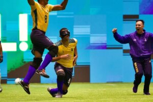Brasil é hepatcampeão da Copa América de futebol de cegos em SP