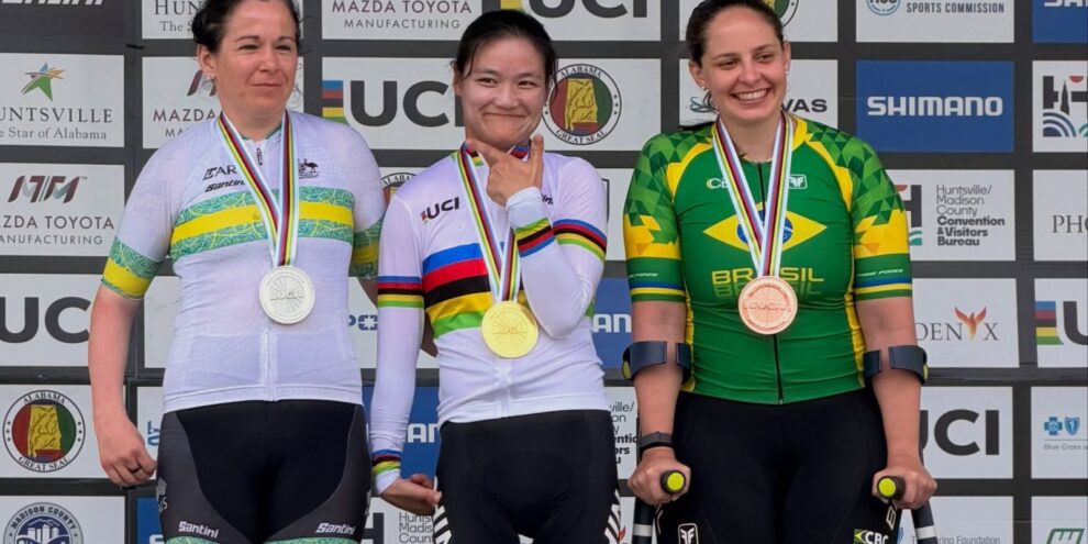 Brasil encerra Mundial de paraciclismo de estrada com cinco medalhas