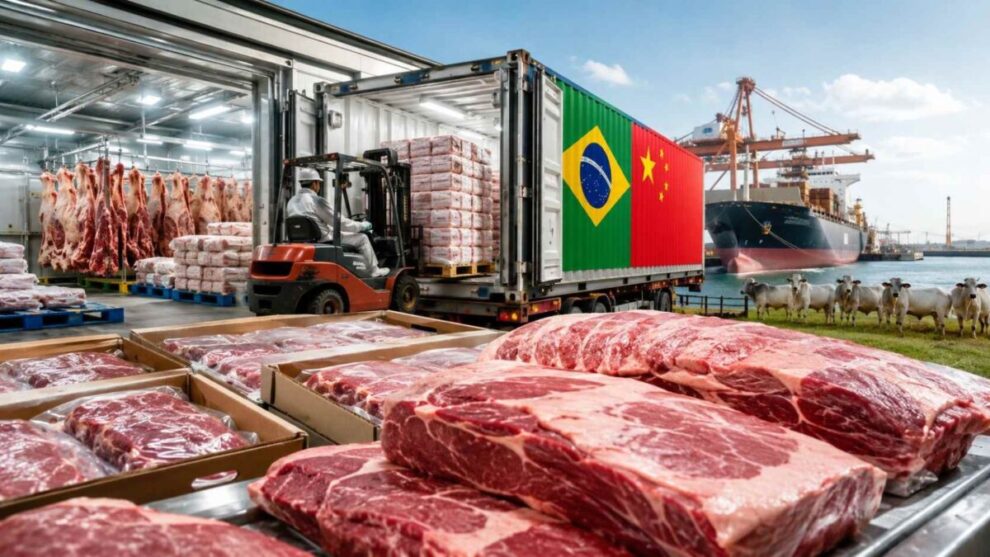Brasil esgota cota de carne bovina para a China