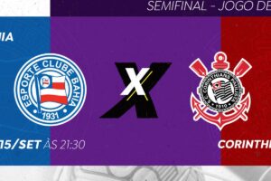 Brasileirão Feminino: TV Brasil exibe semifinal Bahia x Corinthians