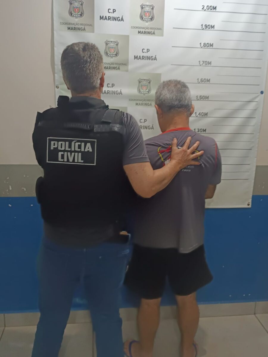 Condenado a 21 anos por abuso contra sobrinha é localizado e preso pelo Nucria de Maringá