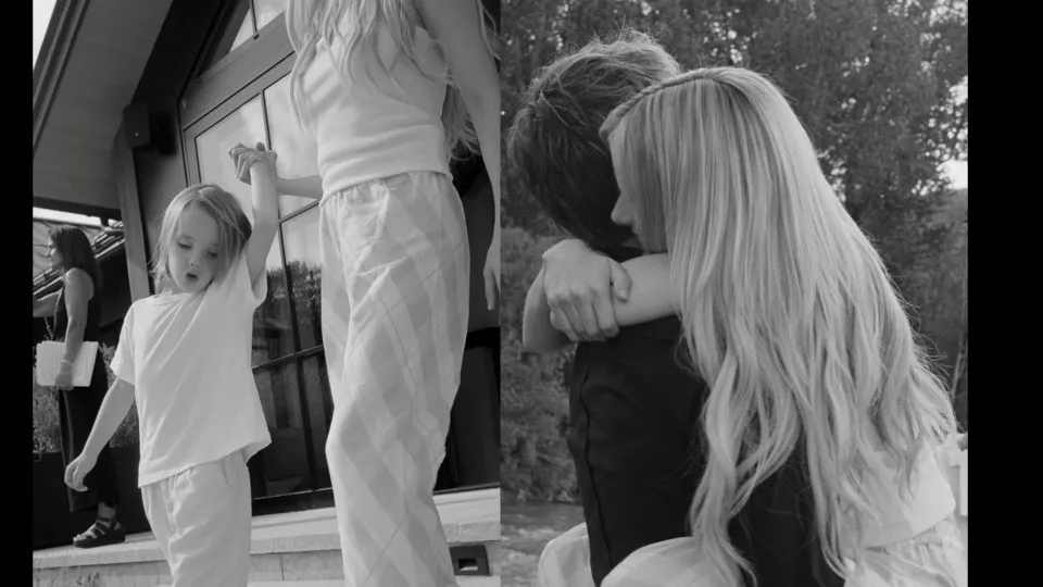 Emma Roberts compartilha registros em família com filho e marido