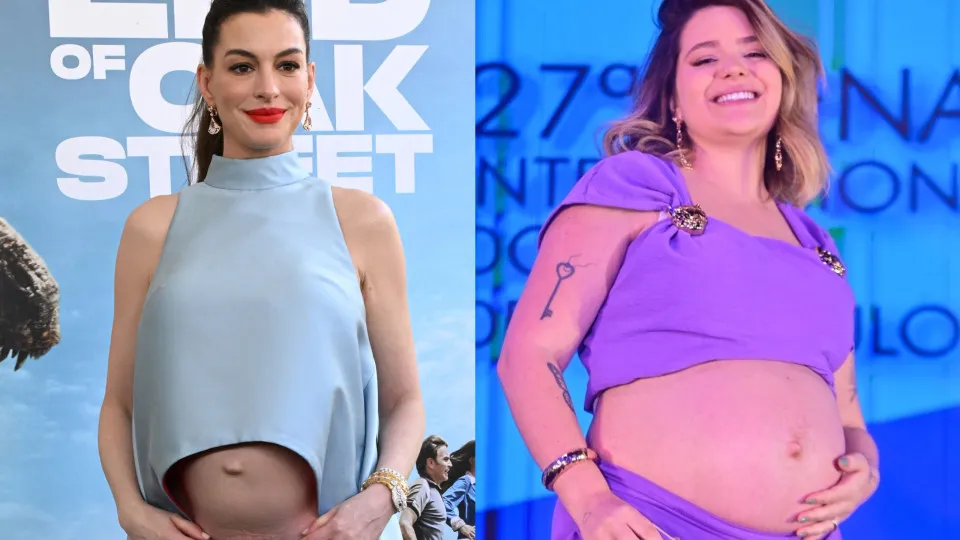 Famosas que foram criticadas por suas barrigas de grávidas: "Marketing de mãe cansada"