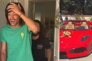 Heidi Klum surpreende filho com Ferrari de aniversário; veja vídeo