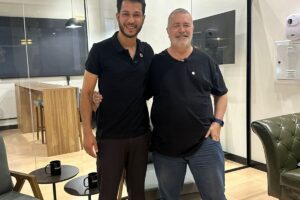 Lemuel do Salvando Vidas grava participação na série de entrevistas ‘Maringá Post - De Olho nas Urnas’