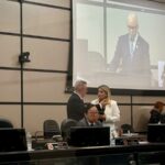Majô como prefeita interina, Telles na presidência da Câmara e Silvio e Sandra em campanha de aliados