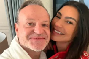 Menos de um mês após assumir namoro, Rubens Barrichello anuncia término com Cíntia Chagas