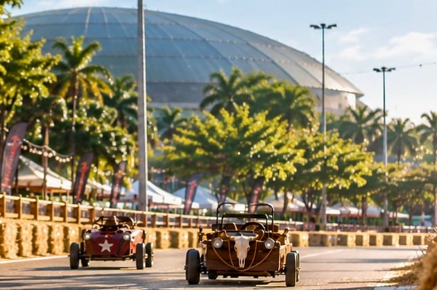 1ª Corrida Maluca de Maringá : carros sem motor!