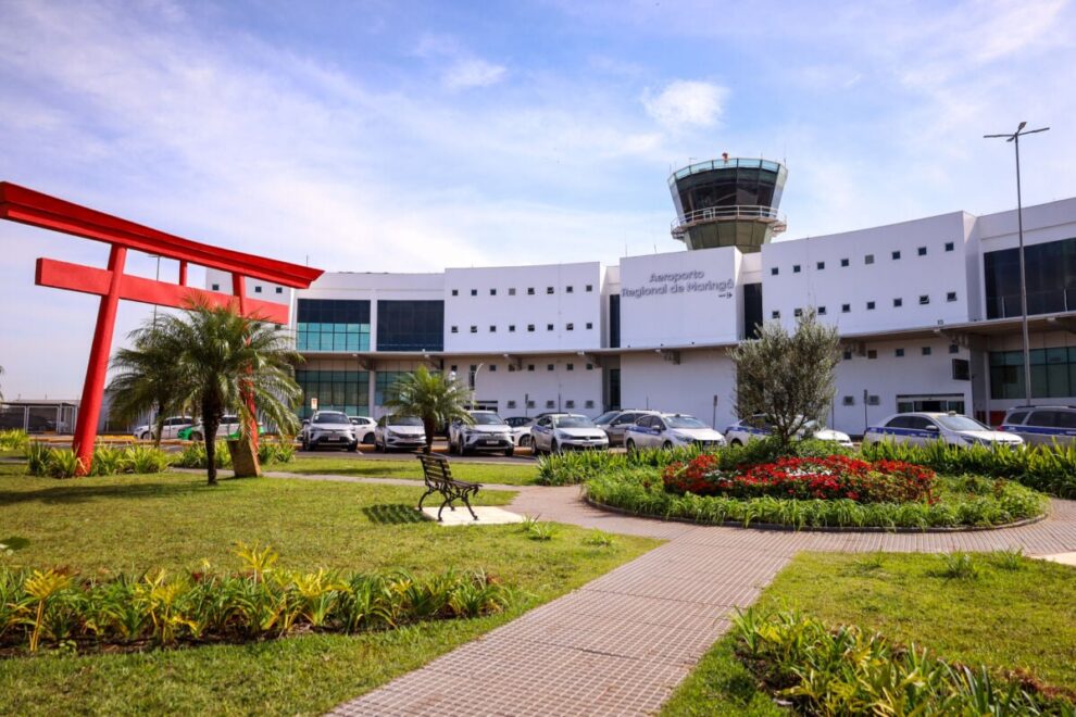 Aeroporto de Maringá terá frota 100% elétrica e híbrida