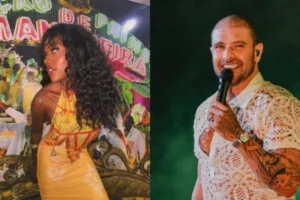 Diogo Nogueira vive affair com premiada filha de sambista