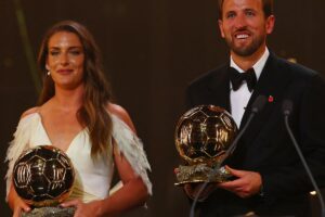 Harry Kane e Alexia Putellas vencem prêmio Bola de Ouro de 2026