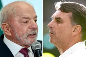 Lula alcança Flávio Bolsonaro e empata em 50%, diz PoderData