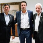 Moro e Ratinho Junior se reúnem para alinhar transição de governo