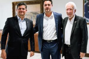 Moro e Ratinho Junior se reúnem para alinhar transição de governo