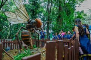 'Natureza Gigante' é prorrogada no Parque do Ingá até dia 27