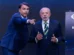 No debate, Flávio adota estratégia de se posicionar e fazer negações ao fundo de falas de Lula, que se irrita