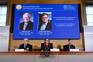 Nobel de Economia 2026 premia estudos sobre crises e inflação