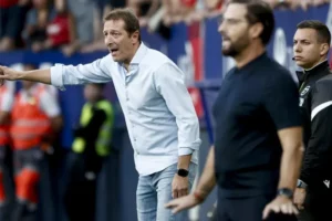 Osasuna demite treinador após oito rodadas e anuncia retorno de Arrasate