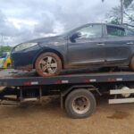 PM recupera carro roubado na área rural de Marialva