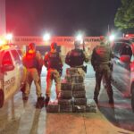 Perseguição termina com suspeito morto e mais de 230 kg de maconha apreendida na região