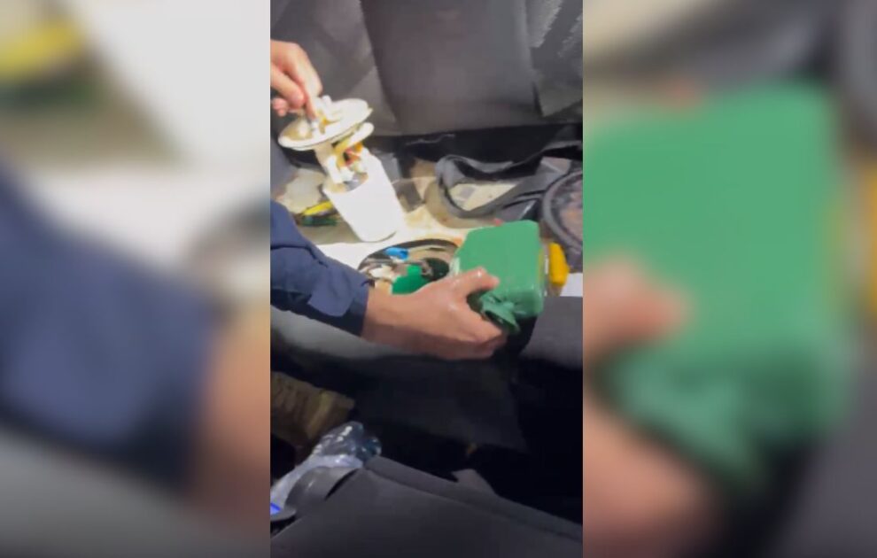 Polícia encontra quase 25kg de pasta base de cocaína escondidos em tanque de combustíveis de automóvel em Maringá; VÍDEO