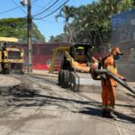 Prefeitura de Maringá inicia recape da Avenida Brasil, no Maringá Velho