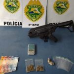 Submetralhadora é apreendida após tentativa frustrada de assalto na região de Maringá